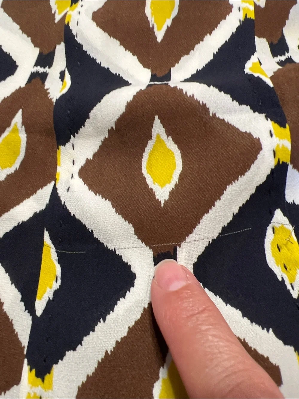 Tory Burch Ikat Silk Tank